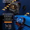 LOKMAT Appllp 3 Max 2.02-Inch Plug Card 4G Call Waterproof Sport Smart Watch With SOS(Black)
