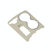 Car Central Control Storage Box Round Cover 2046800107 for Mercedes-Benz C-Class W204 2007-2014, Left Driving(Beige)