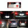 2pcs For Nissan Qashqai J10 / J11 / X-Trail / Teana License Plate Light Modification