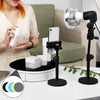 Rotating Booth PVC Background Board Live Product Display Accessories, Random Color Delivery, Specification: 30cm