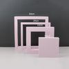 Cube Embedded Combo Kits Geometric Cube Solid Color Photography Photo Background Table Shooting Foam Props (Pink)