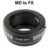 MD Lens to FX Lens Mount Stepping Ring(Black)