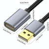 USB2.0 A Male to A Female Extension Data Charging Cable, Length:10m