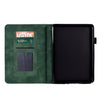 For Amazon Kindle Paperwhite 12th 2024 Fortune Tree Pressure Flower Smart Leather Tablet Case(Green)