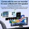 Yesido KM19 10.26 inch Center Console CarPlay Portable Car Video Navigation with Driving Recorder(Black)