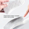 2pairs 1.5cm Cashmere Boost Height Increased  Half Insoles Warm Insoles(Gray)