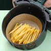 Home Air Fryer Baking Oil Absorbing Paper, Specification: White Boxed 50 PCS
