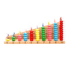 Wooden Children Bead Calculation Frame Multi-Function Early Education Teaching Kids Mathematical Addition And Subtraction Learning Toys