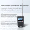 QINGLV QL-518 Portable Bluetooth Transmitter Radio Support FM / AM / MP3(Black)