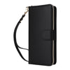 For iPhone 14 Pro Max Nine-card Slots Zipper Wallet Bag Leather Phone Case(Black)