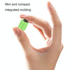 4pcs /Set Luminous Car Motorcycle Tire Modified Valve Cap, Color: Green White Skull