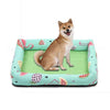 Cooling Dog Mat Bed, Medium (53x40cm), Watermelon Green