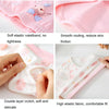 Soft And Comfortable Children Underwear High Stretch Cotton Girls Briefs, Size: XXXXL(Rabbit+Castle Princess)