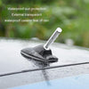 Car Solar Shark Fin With Antenna LED Warning Light, Specification: Black with Remote Control
