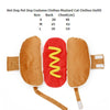 Funny Hot Dog Pet Costume, Small - Dog & Cat Winter Clothes