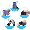 Four Claws Wide Removable Swivel Arm Wrist Strap Cell Phone Bag Sports Arm Bag For 4.5-7 inch Phone(Gray)