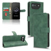 For ASUS ROG Phone 7 Skin Feel Magnetic Flip Leather Phone Case(Green)