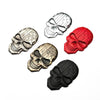 Three-dimensional Devil Skull Metal Plating Car Sticker (Black)