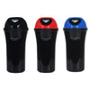 Car Mini Trash Can Multifunctional Interior Storage Box(Sapphire)