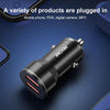 WK WP-C43 Staroad Series 15W Dual USB Car Charger (Black)