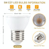 E27-7LED 5W No Strobe LED Spotlight, AC220V (Warm White)