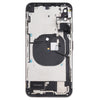 iPhone XS Max Black Battery Cover Assembly w/ Side Keys & Wireless Charging