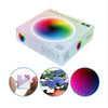 Round Adult Plane Puzzle Jigsaw Toy 500 Pieces, Diameter: 48CM(Magic Flower)
