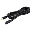 8A 5.5 x 2.5mm Female to Male DC Power Extension Cable, Cable Length:10m(Black)