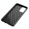 For Samsung Galaxy A52 5G / 4G Carbon Fiber Texture Shockproof TPU Case(Black)