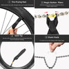 Bicycle Mini Portable Tire Rod Multi-Function Repair Car Tire Repair Tool Detachable Dual-Purpose Tool(Black)