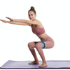 Squat Yoga Resistance Band Squat Loop Elastic Band, Size: 76 x 8cmPink