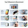 M6 1.5 inch Silicone Band Earphone Detachable IP68 Waterproof Smart Watch Support Bluetooth Call(Black)