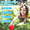 8 PCS Children Silicone Water Polo Water Fight Toy For Venting Decompression, Diameter: 6cm(Orange)