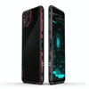 For ASUS ROG Phone 8 Lens Protector + Metal Frame Phone Case(Black Red)