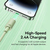 Baseus USB to 8 Pin Fast Charging Data Cable, Cable Length:2m(Green)