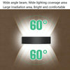 6 LEDs Garden Aluminum Double Head Wall Light(White Light)