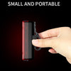 A02 Bicycle Taillight Bicycle Riding Motorcycle Electric Car LED Mountain Bike USB Charging Safety Warning Light (100 Hours, Plastic Bag)