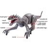 2.4G Wireless Remote Control Tyrannosaur Simulation Mechanical Dinosaur Model Toy(Red)