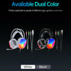 awei GM-11 Luminous Wired Headphones(White)