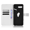 For Asus ROG Phone II ZS660KL Diamond Texture Leather Phone Case(White)