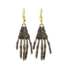 Halloween Character Earrings Alloy Holiday Ornaments, Style: Gold Claw