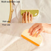 Mini Wiper Bathroom Mirror Glass Silicone Cleaning Tool Countertop Tile Scraper(Cream)