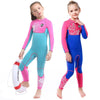 SLINX 1903 Kids Full Body Long Sleeve Thermal Wetsuit, Size: S(Sapphire)