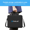 PULUZ 10 inch Ring LED Lights Portable Zipper Storage Bag Shoulder Handbags, Size: 33cm x 28cm x 3cm (Black)