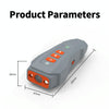 Ultrasonic Anti Barking Device with LED Flashlight - Dark Grey