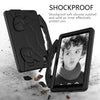 For Huawei MatePad 10.4 EVA Material Children Flat Anti Falling Cover Protective Shell with Thumb Bracket(Black)