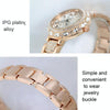 BS Bee Sister  FA1499 Ladies Diamond Watch Jewelry Chain Watch(Rose Gold)