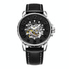 OCHSTIN 62004A Master Series Hollow Mechanical Men Watch(Silver-Black)