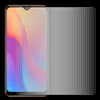 For Xiaomi Redmi 8A 50 PCS Half-screen Transparent Tempered Glass Film