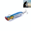 HENGJIA PO032 8cm/12g Simulation Hard Baits Fishing Lures with Hooks Tackle Baits Fit Saltwater and Freshwater (4#)